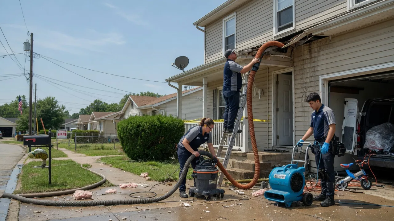 Water Damage Restoration in Sedalia, KY near me
